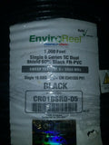 ENVIROREEL COAX CABLE BLACK 1000FT RG6 SINGLE SOLID COPPER CR01BSR0-05