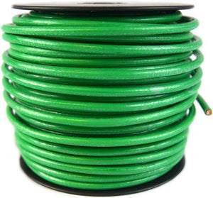 Ground Wire, Copper, 10 AWG, Green Jacket, 500 FT