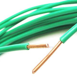 Ground Wire, Copper, 10 AWG, Green Jacket, 500 FT