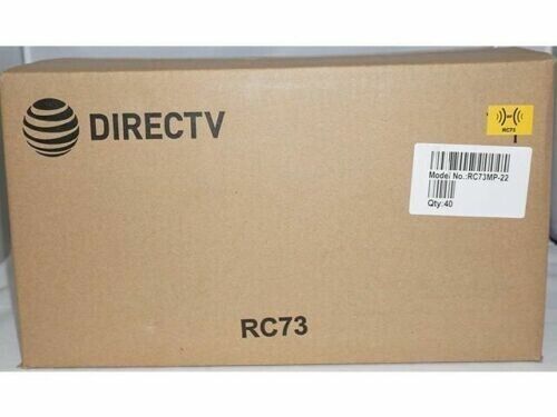 DIRECTV RC73 REMOTE CONTROLS  IR/RF HR44/HR54 GENIE/BATTERIES/NEW!! (LOT OF 40)